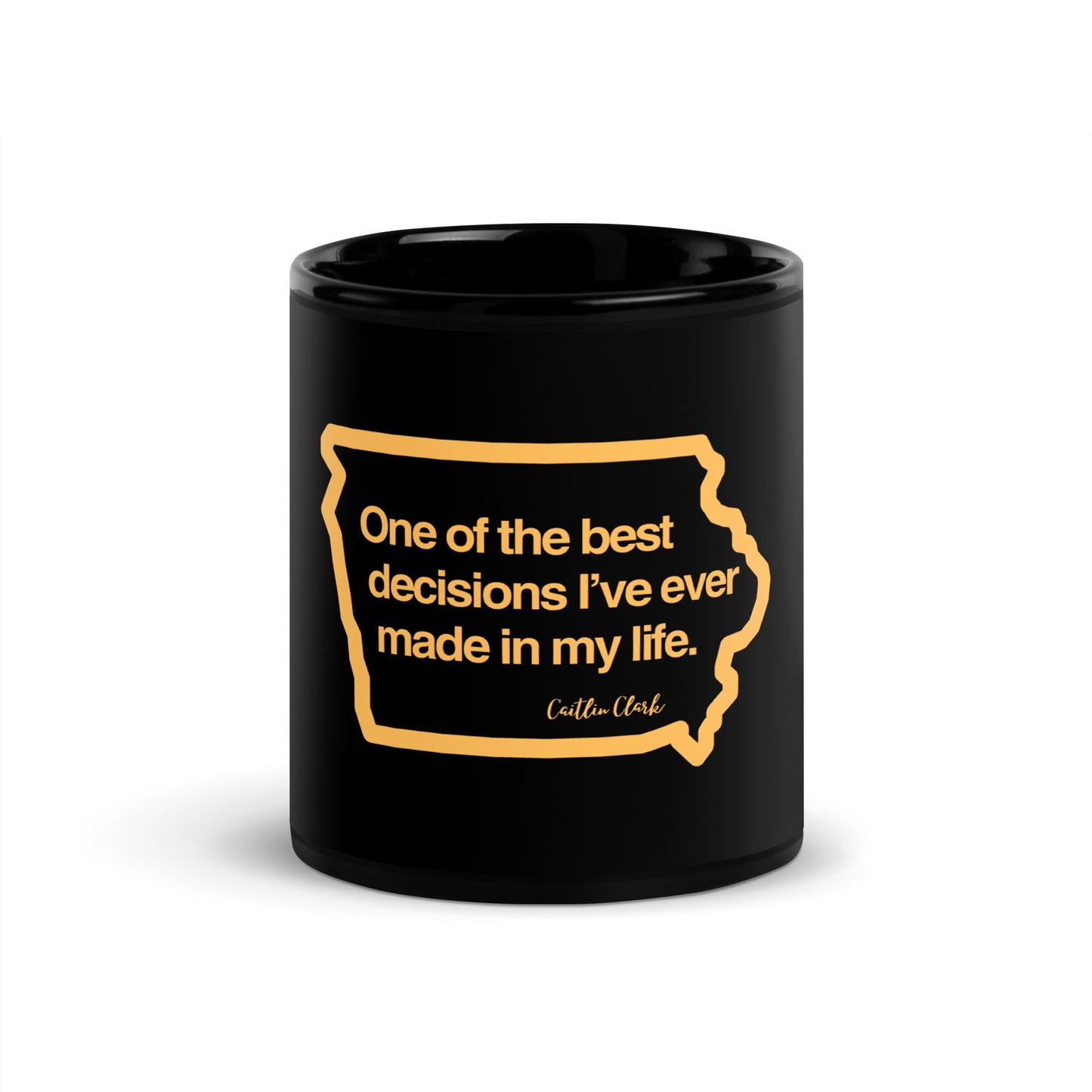 Black Glossy Mug