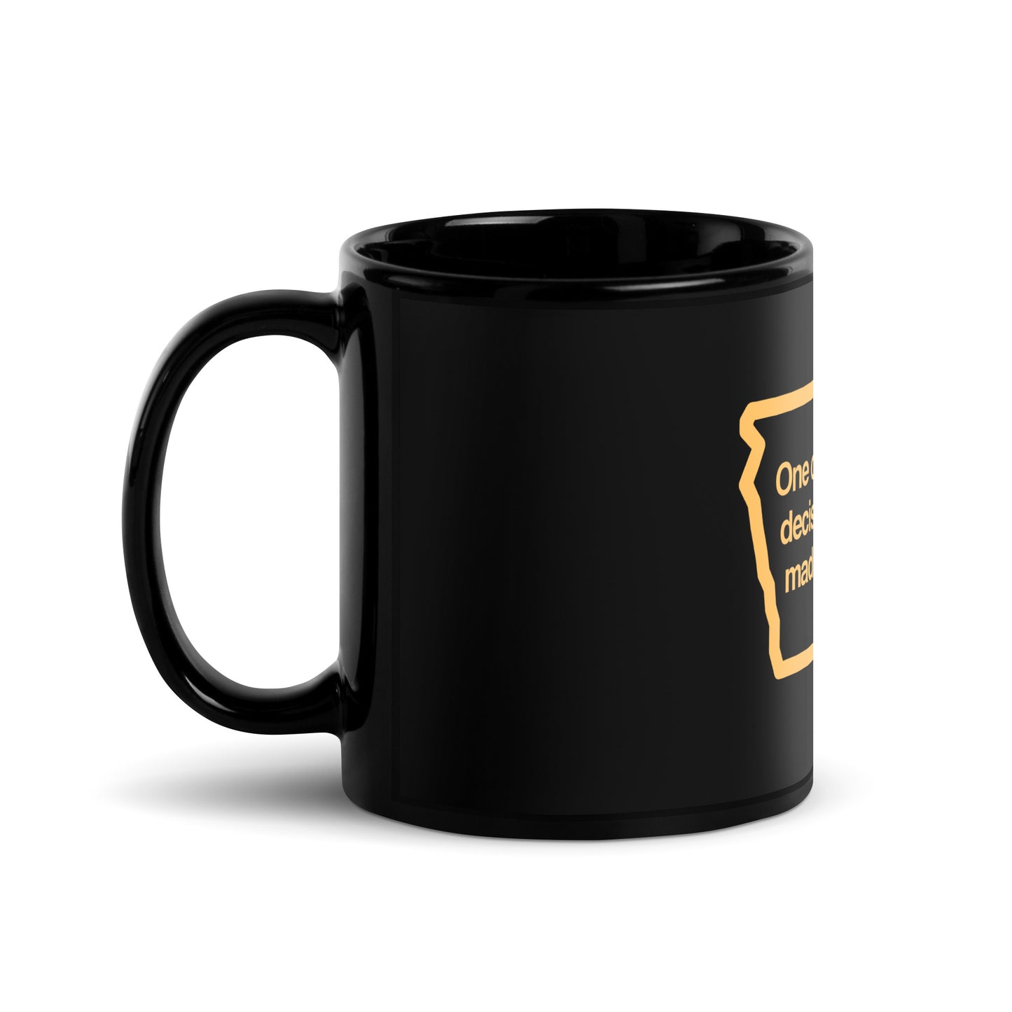 Black Glossy Mug