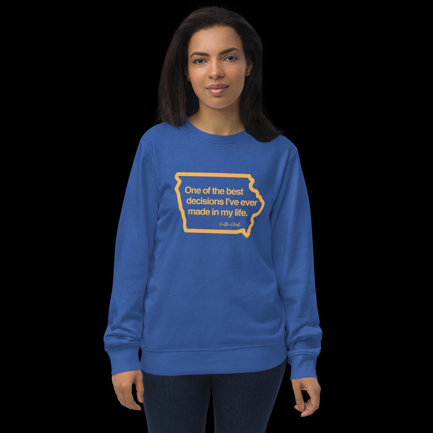 Unisex organic sweatshirt